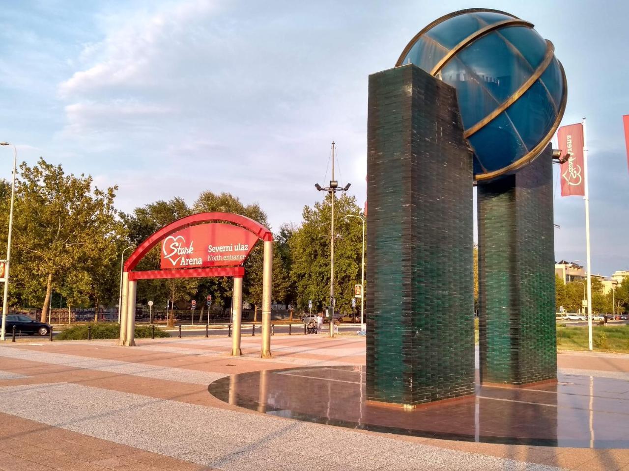 Arena Relax Apartman Belgrád Kültér fotó